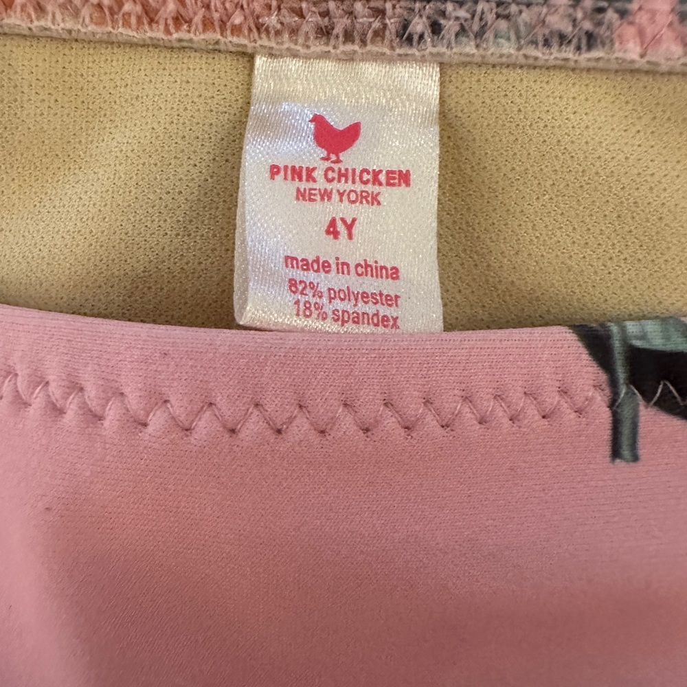 Pink Chicken Citrus Rashguard Swim Set - Picture 4 of 4
